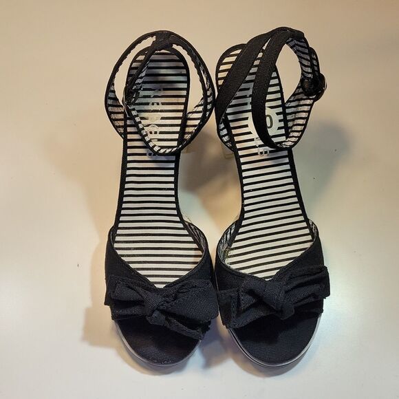 REBELS GINGER II BLOCK HEEL ANKLE STRAP OPEN TOE WOMEN"S PLASFORM SANDAL - Picture 6 of 12